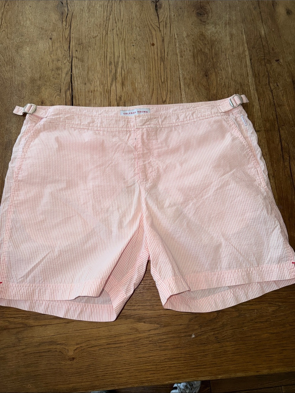 Orlebar Brown Pink Stripe Shorts size 38